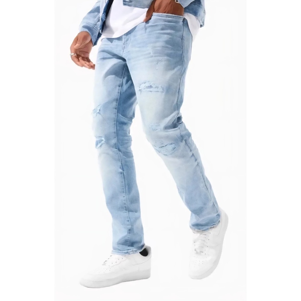 Jordan Craig Meadowlands Pure Denim Monochrome Blue Wash, 34x32.  A9